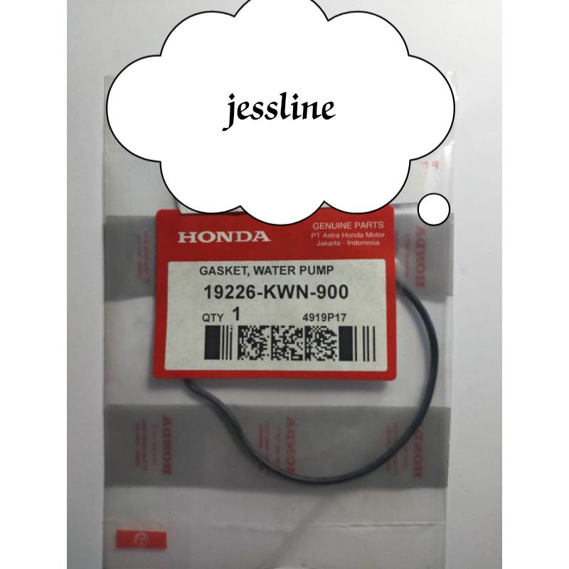 Oring water pump vario,vario 125