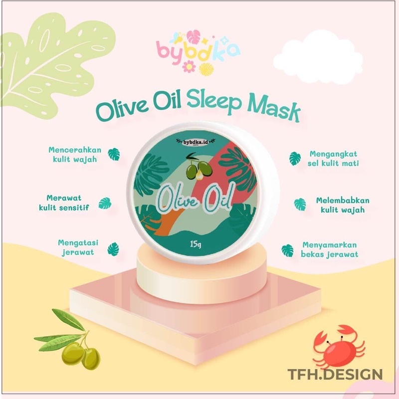 SLEEPING MASK BYBDKA.ID 15 ML SLEEPMASK BYBDKA ID