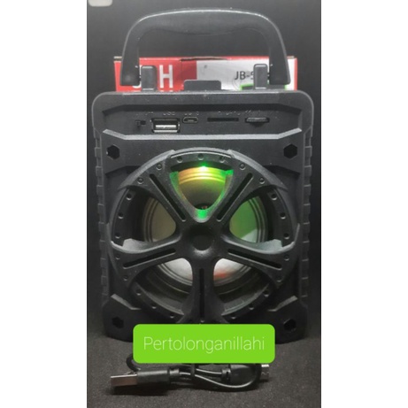 Speaker Bluetooth besar bass radio fm tf bluetooth aux usb baterai 5000mah portable suara mantab bisa pakai memory microsd pakai baterai charger suara bass ada dudukan handphone