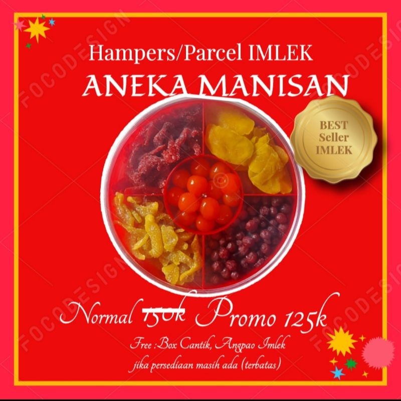 

Aneka Manisan Jajanan cocok untuk Gift/kado/Parcel/Hampers IMLEK Valentine Ulang Tahun Birthday Even/moment Bahagia lainnya