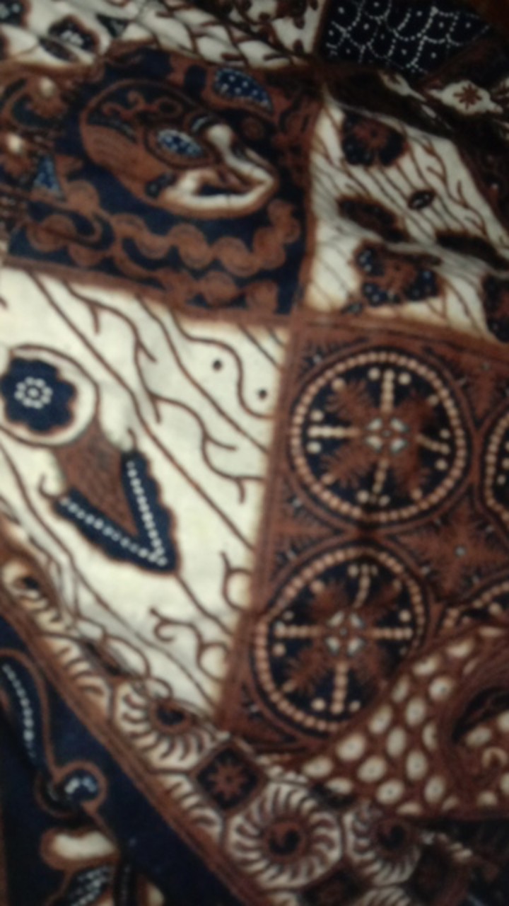 Batik Wanita Asj Sa Hrb026 Kenongo Kemeja Tosca Pendek