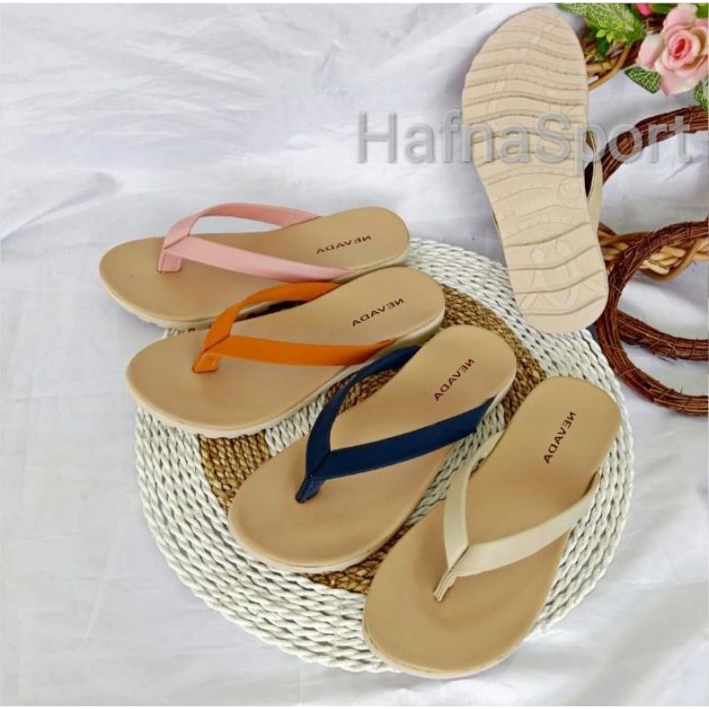 Sandal Japit Wanita Nevada/Sendal Wanita Terbaru Sandal Cantik Wanita Japit