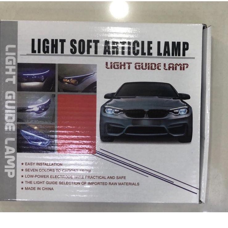 lampu alis rgb drl flexibel slim rgb remote rubah warna 30cm 45cm nmax pcx mobil lexi adv semua motr