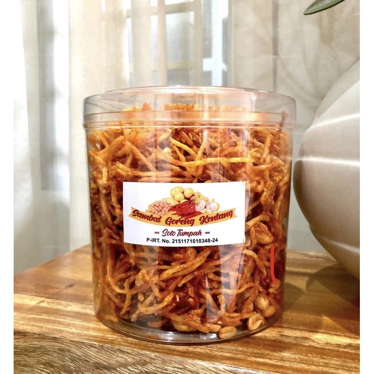 

Sambal goreng kentang (kemasan toples)