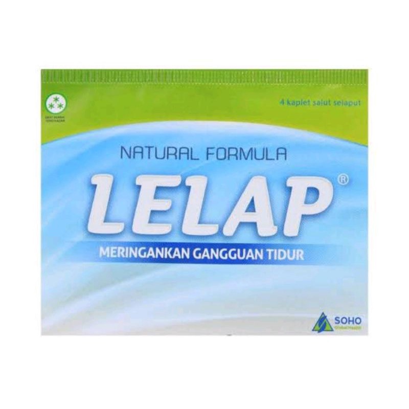 Lelap 1 Strip Isi 4 Kaplet.