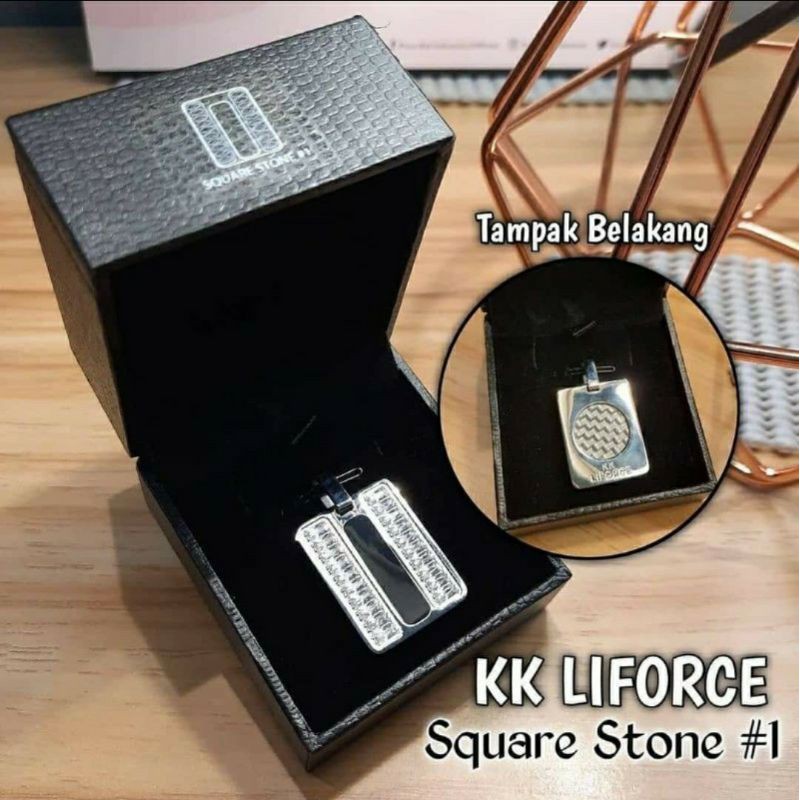 Kalung KK Liforce Square Stone #1