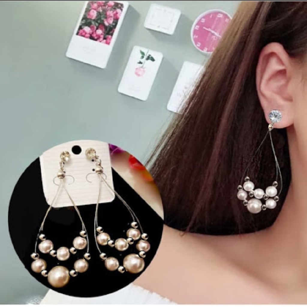 Anting Fashion Wanita Anting Style Korea Aneka Model Terkini Termurah 445