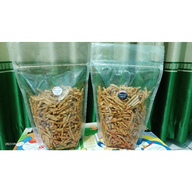 

basreng jeletot gurih wangi daun jeruk kemasan 1kg