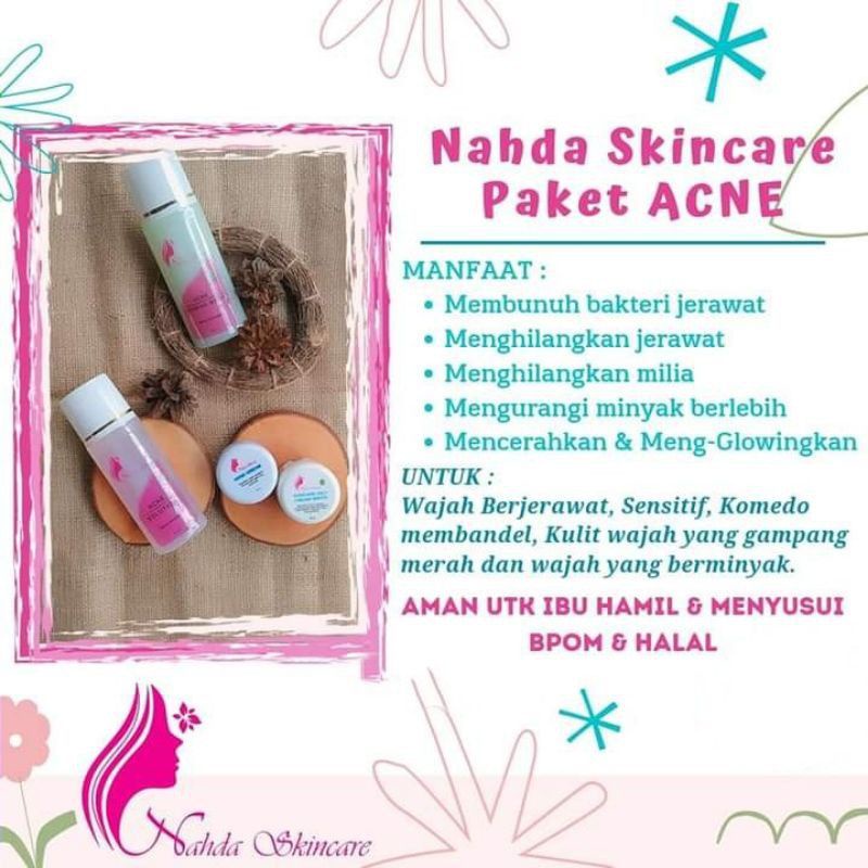 Nahda skincare Acne