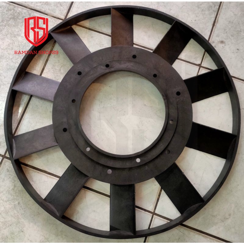 Kipas Plastik Kompresor Shark Fly Wheel Plastic 10 HP