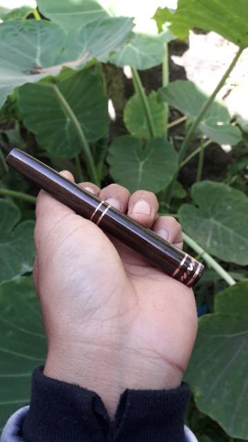 Pipa galih sonokeling chopper ring istimewa 5 - 11cm