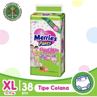 MERRIES PANTS M 50 L 44 XL 38 XXL 28 GOOD SKIN JUMBO PACK