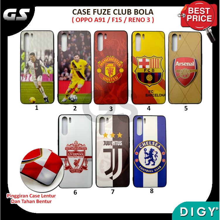 Promo Murah Case Club Bola OPPO  4 PRO A71 A8 A31 C3 5 5i