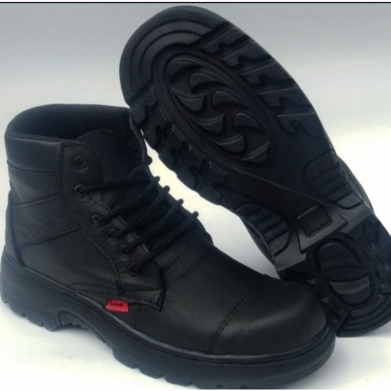 sepatu pria safety kulit boot