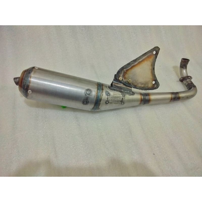 knalpot standar racing model V8 PNP Sanex, Malika, Hussar