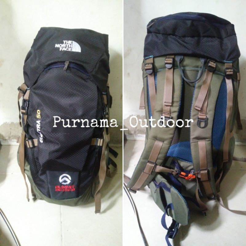 tas carrier elektra 50 liter, tas gunung 50 L