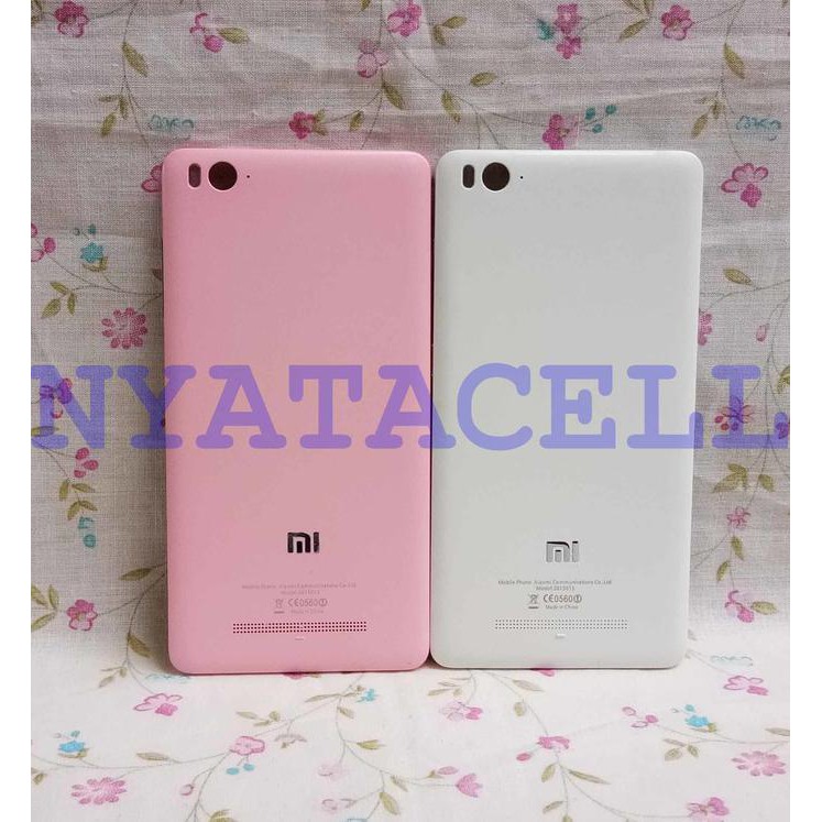 NEW BACK DOOR XIAOMI MI4I MI 4I MI4C BACKDOOR/TUTUP BATERAI/CASING/ORIGINA - PUTIH MILENIA