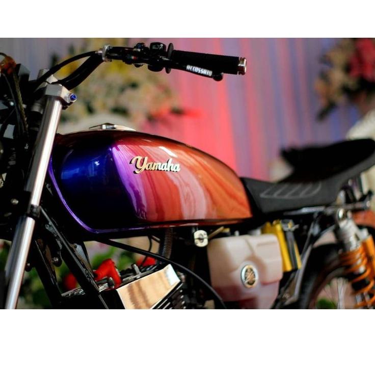 Big Sale emblem yamaha tangki rx king rxs rxk yt115 custom stenlis sepasang