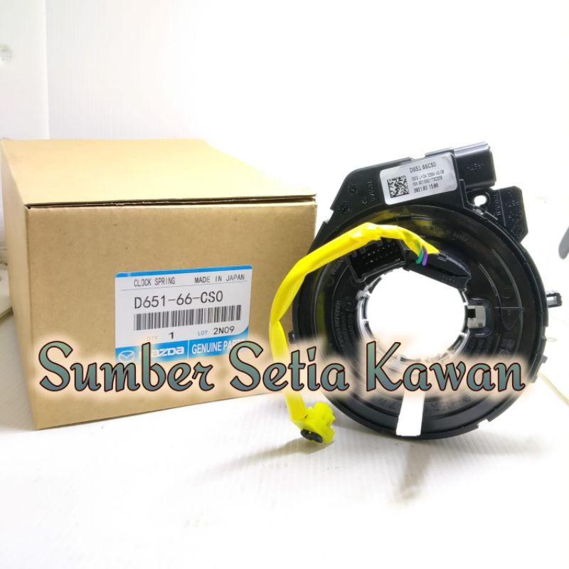 Kabel Spiral Kabel Klakson Clock Spring Mazda 2 Original