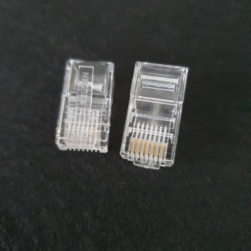 CONNECTOR RJ45 KONEKTOR RJ45 BELDEN CAT 5E 50PCS ORIGINAL RESMI