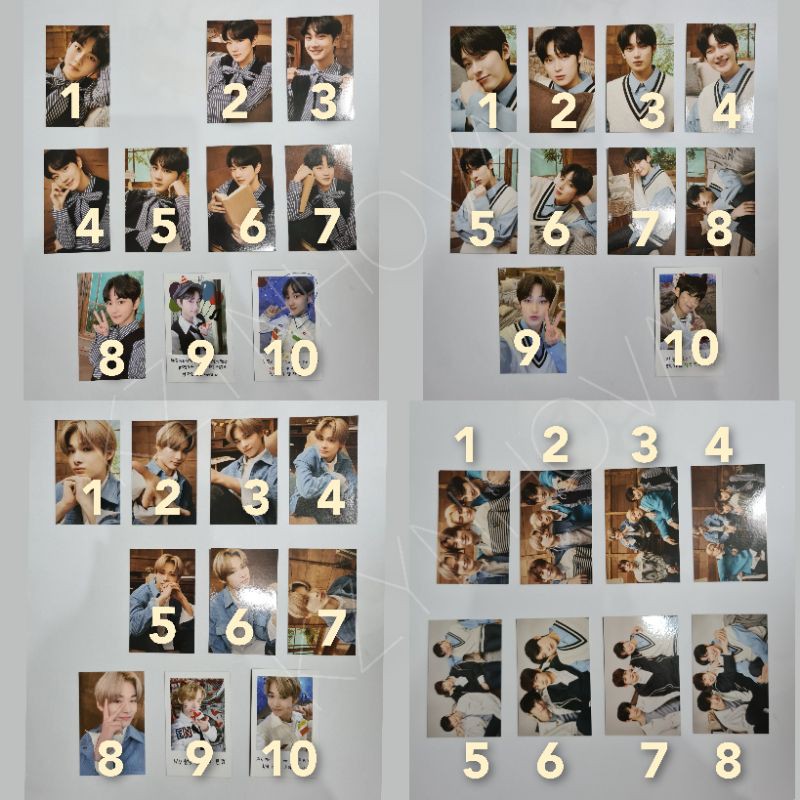 TRADING CARD ENHYPEN - EXCLUSIVE & SPECIAL CARD ENHYPEN - JUNGWON SUNOO NIKI UNIT