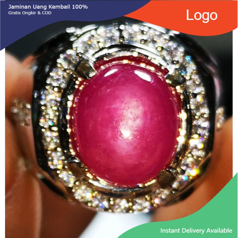 Natural Red Ruby Star Burma Fatkwa Kristal