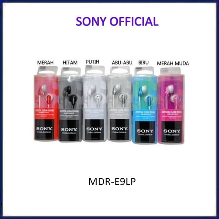 SONY MDR-E9LP IN-EAR HEADPHONES HEADSET EARPHONE SONY E9LP
