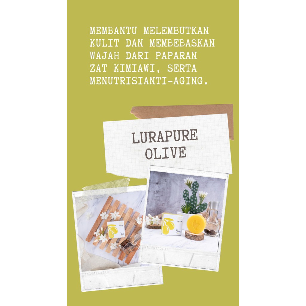 FREE TESTER LURAPURE SABUN HERBAL KECANTIKAN