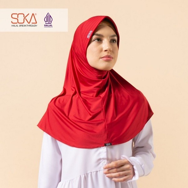 Kazarasock - Kerudung Bergo SOKA Zahra - Hijab Serut