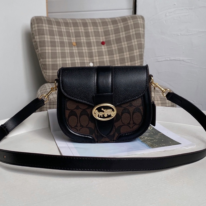 coach 2806 new ladies saddle bag messenger shoulder bag   mab