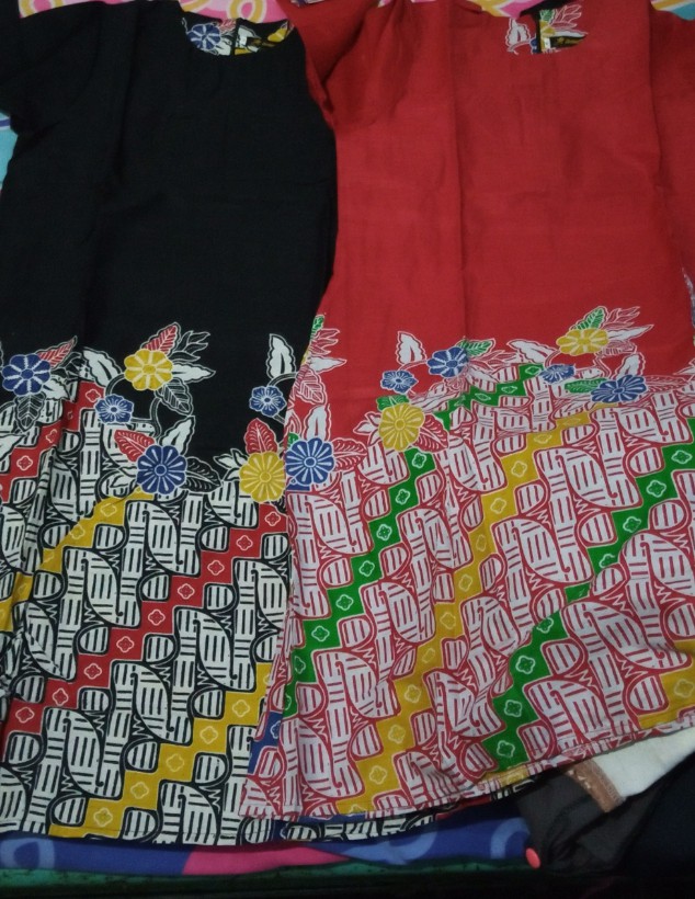 Tunik Melodia Atasan Baju Batik Wanita Modern