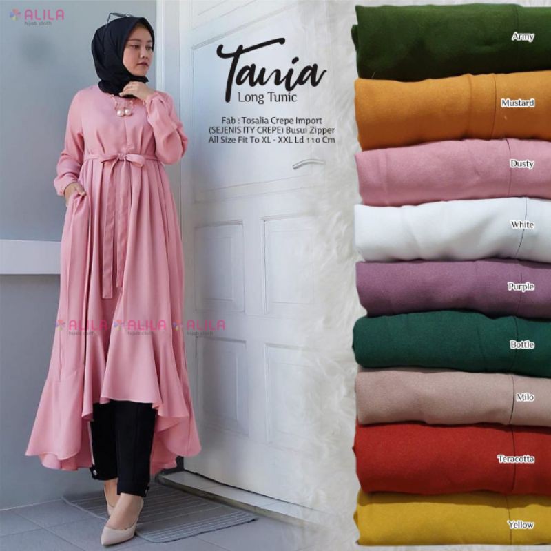 TANIA LONG TUNIK BY ALILA