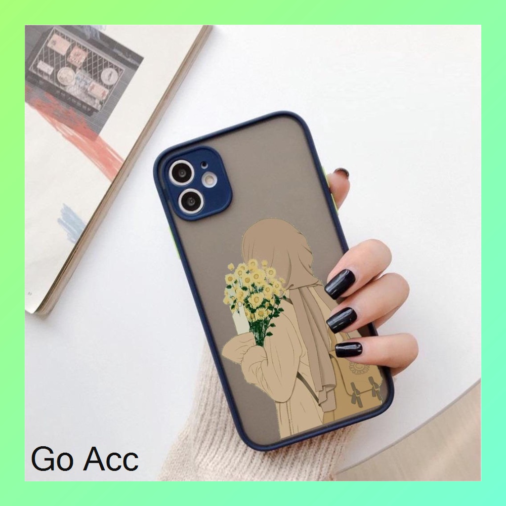 Softcase Hijab AA07 for Xiaomi Redmi 2 2s 3s 4A 4X 5A 5 5+ 6 6A 7 7A 8 8A 9 9A 9i Prime 9C 9T 10 10A 10C 11 Note 2 3 4 4X 5A 6 Pro 10s 11s