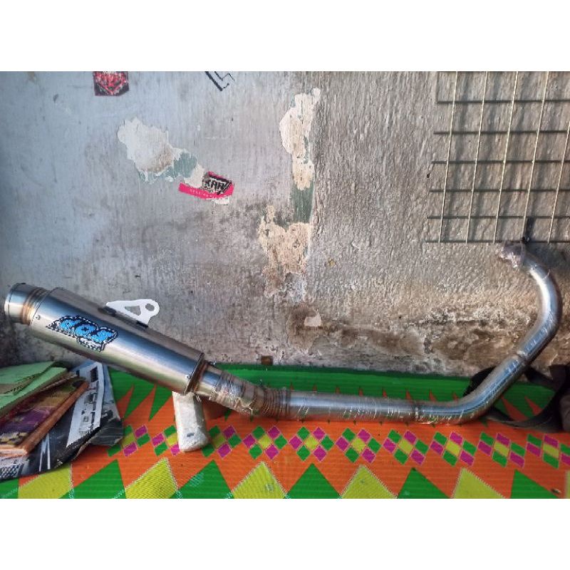 KNALPOT DOS LEHER PATEN PNP HEREX CB MP GL TIGER SPEK 150CC-250CC