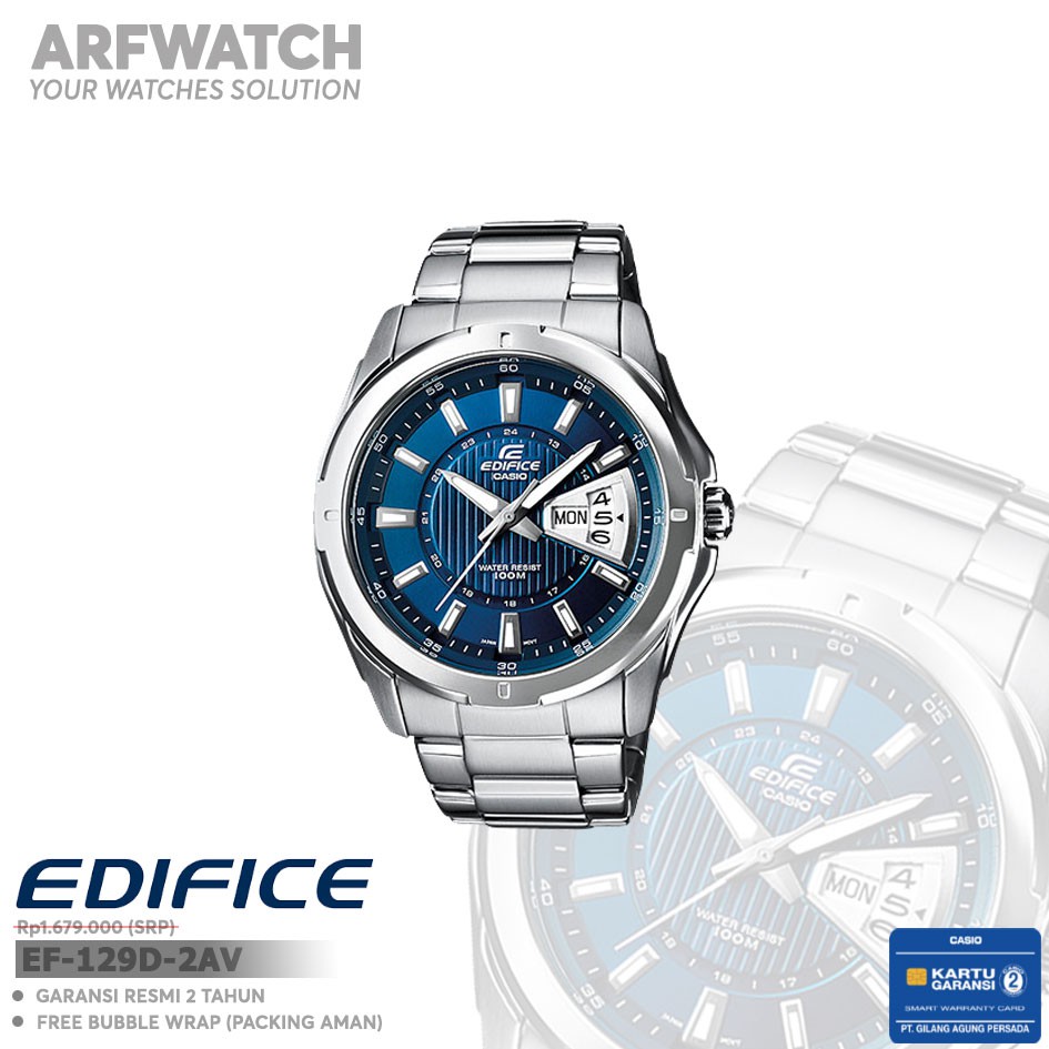 Casio Edifice EF-129D-2AV / EF-129D-2AVDF Original