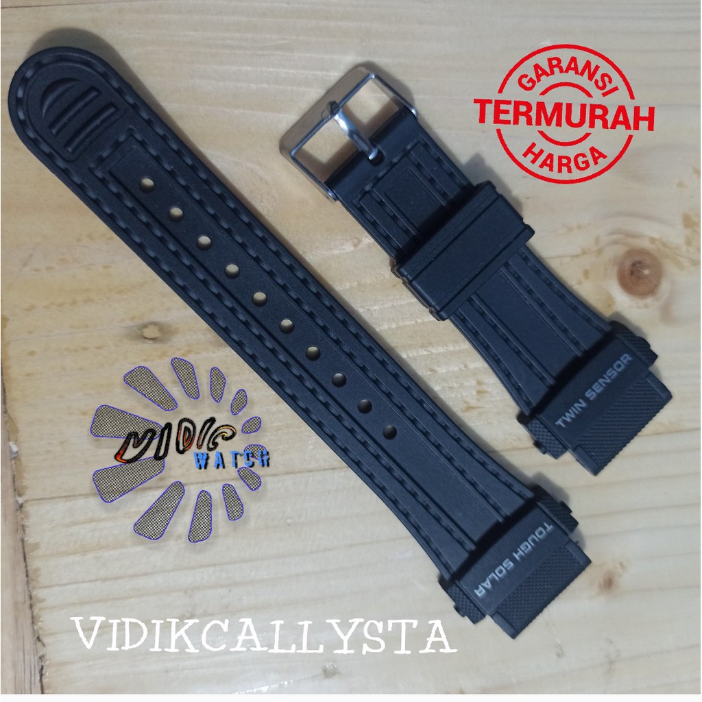 STRAP CASIO PROTREK / TALI JAM CASIO PROTREK PRG 250 B / 250B / PRG250 PRG250B / PRG-250  PRG-250B