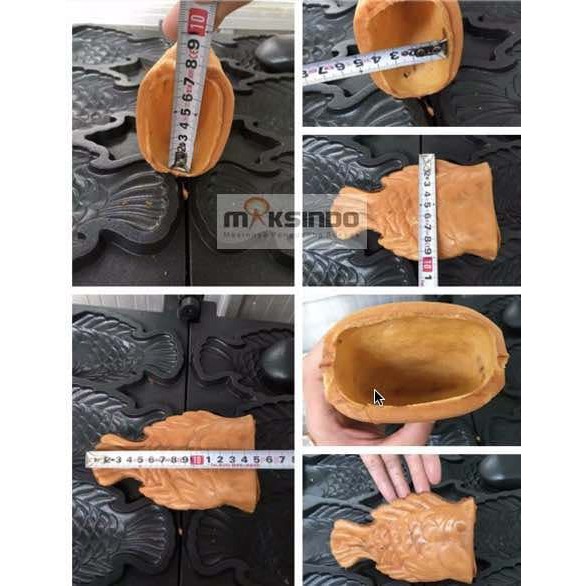 Mesin Waffle Taiyaki Open Mouth ETYK3 J1