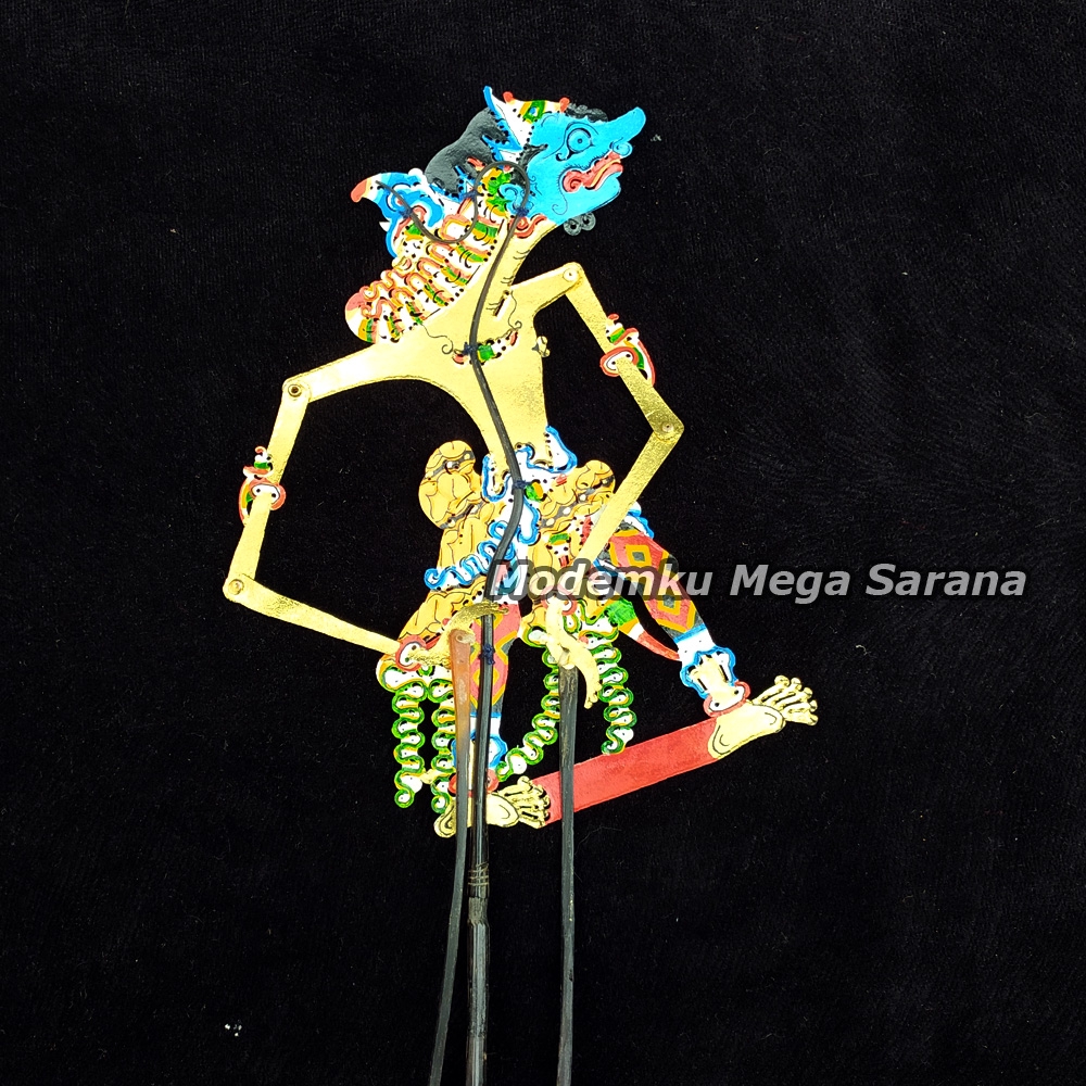 Miniatur Wayang Kulit Kurawa Citraksa - Mini Caperan Super