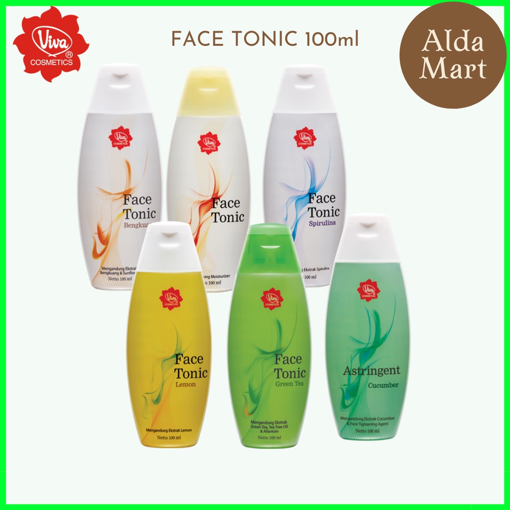 VIVA Face Tonic 100 ml Penyegar Wajah Face Toner Toner Wajah