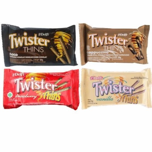 

Delfi Twister Thins wafer roll