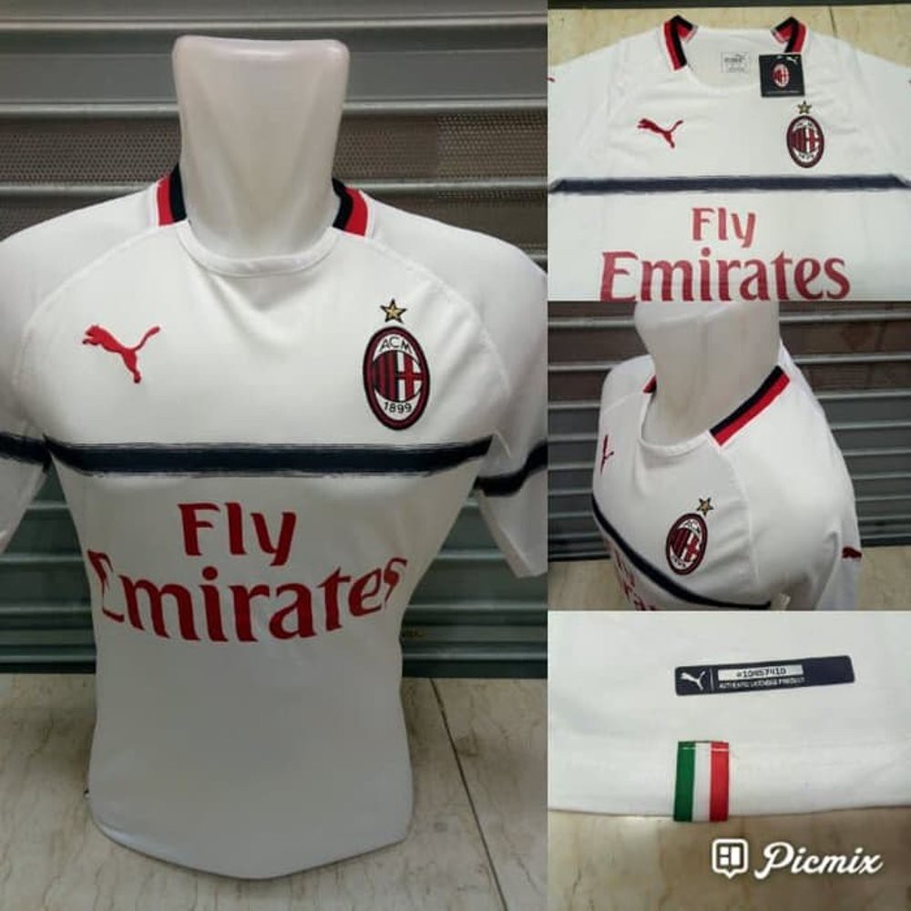 JERSEY AC MILAN AWAY 18 - 19 2019