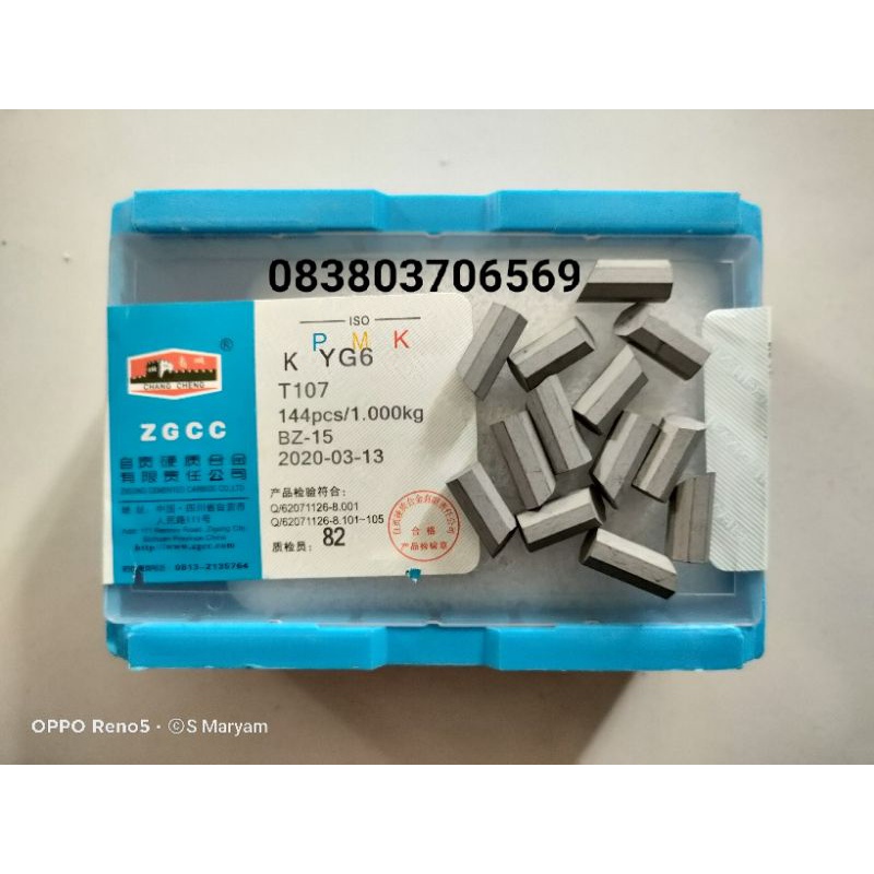 Mata Widia T107-Batu widia- Mata Widia Mata Bor Sumur