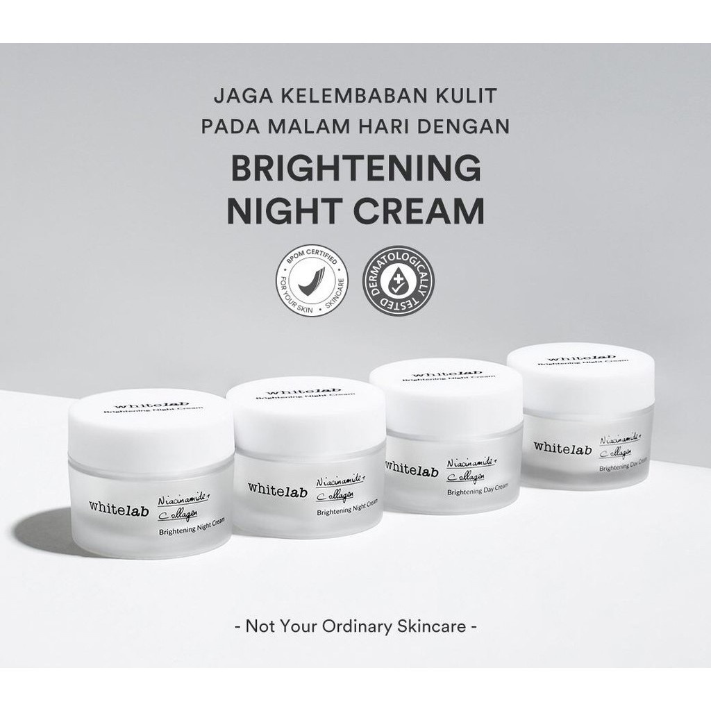 Whitelab Brightening Night Cream / Whitelab Brightening Day Cream - LDA