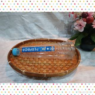 K15L Keranjang anyaman bambu piring oval L 27x21x5 cm K15L Keranjang anyaman bambu piring oval L 27x21x5 cm