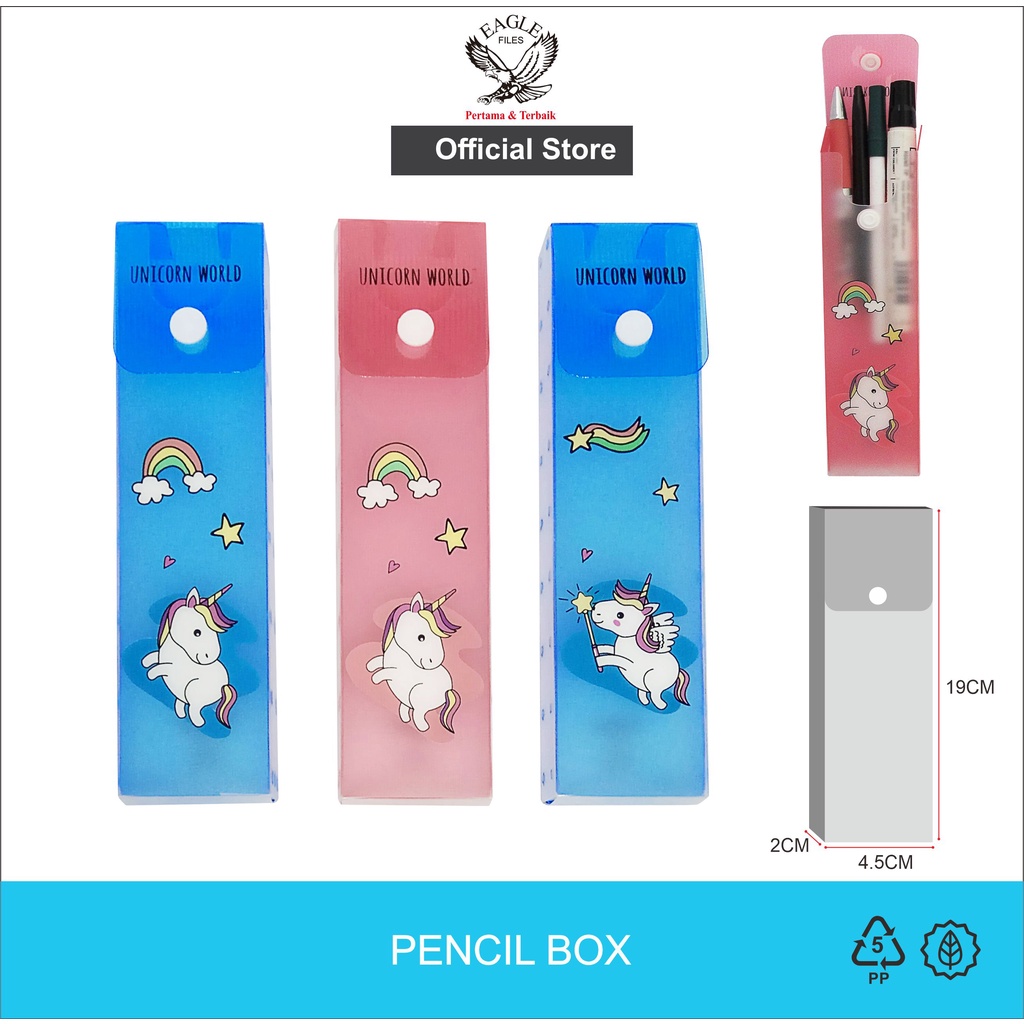 

TOMEX Kotak Pensil UNICORN Murah / Tempat Pensil / Pencil Case / Tepak Pensil