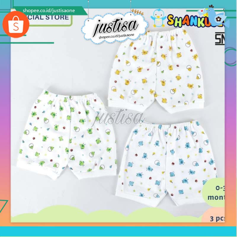 Promo !! 6PCS CELANA PENDEK SHANKUSEN - Celana Bayi new born | Perlengkapan  bayi - celana pendek bayi 0-6 m