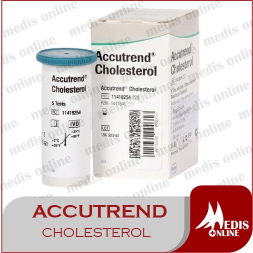 (Original) Accutrend Strip Cholesterol / Accutrend Cholesterol / ACCUTREND TRIGLISERID / ACCUTREND