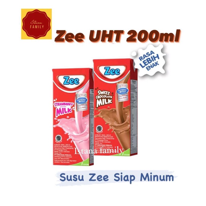 

Susu Zee UHT 185ml Ready to drink