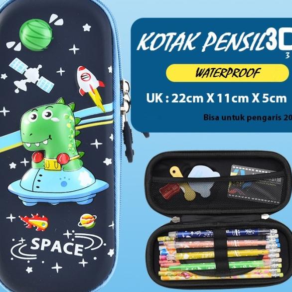

Kotak Pensil 3D Kotak Pensil Anak Anti Air Motif Dino