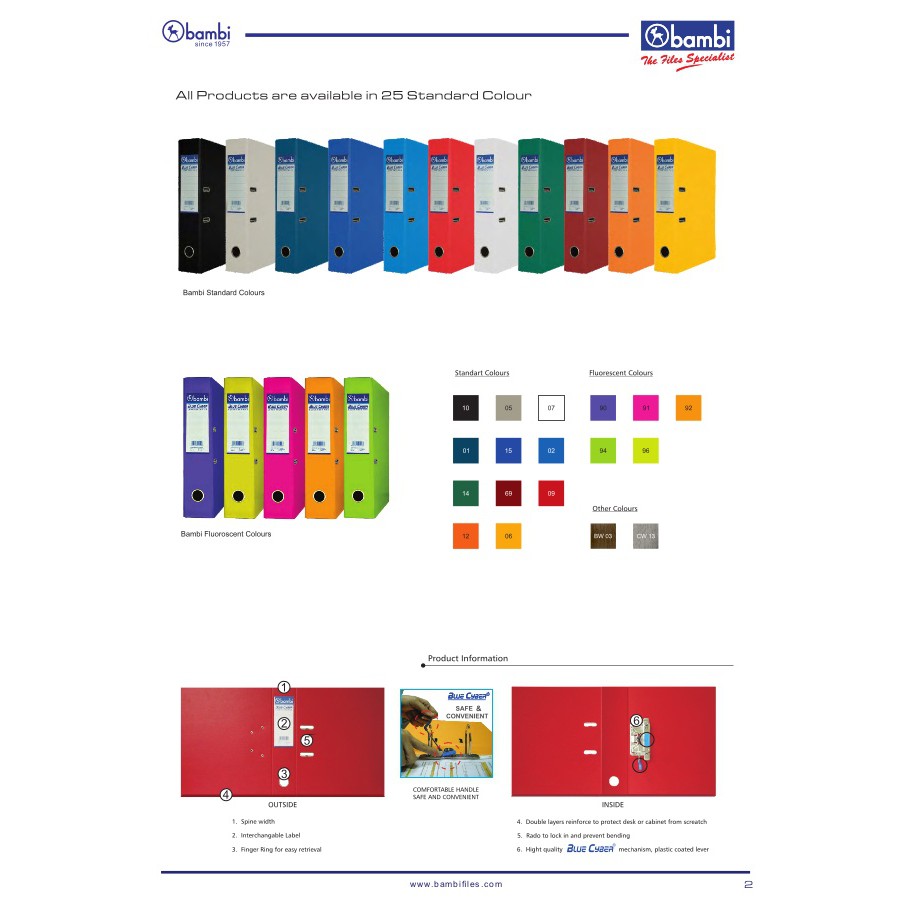 

Ordner Bambi Folio 1010 RB9